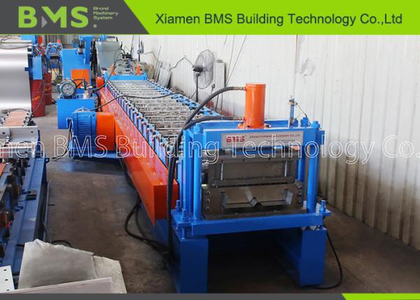Hydraulic Cutting Custom Roll Forming Machine For Soundproof Walls / Back Panel Metal Roof