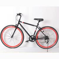 Bicycle routier accepté OEM 700c pneumatique à air inclus alliage d'aluminium à 6 vitesses