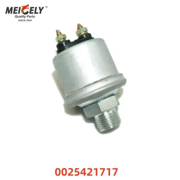Diesel Generator Parts Oil Pressure Sensor 0025421717 0015424917 For Mercedes Benz