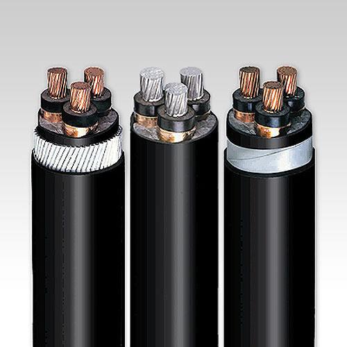 3.3/6.6KV Medium Voltage Power Cables galvanized steel wire PE sheath 3x70mm2