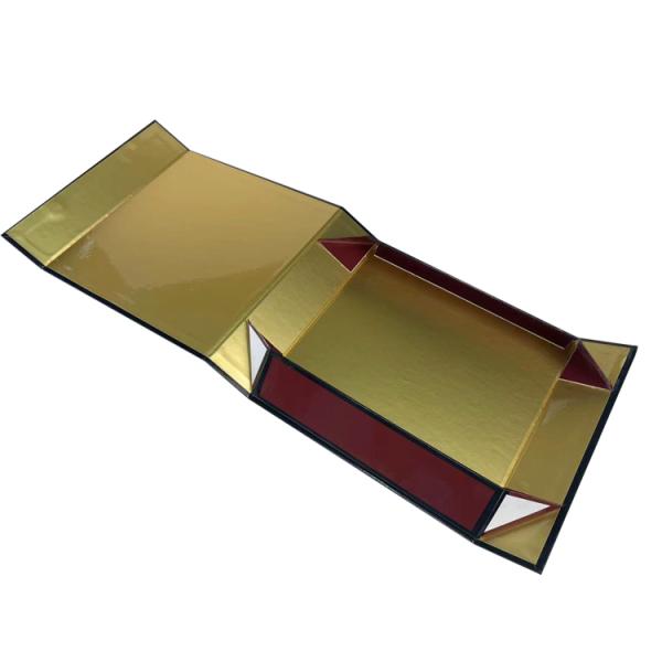 Caja de papel plegable magnético con logotipo personalizado para galletas dulces y chocolate Eid Mubarak