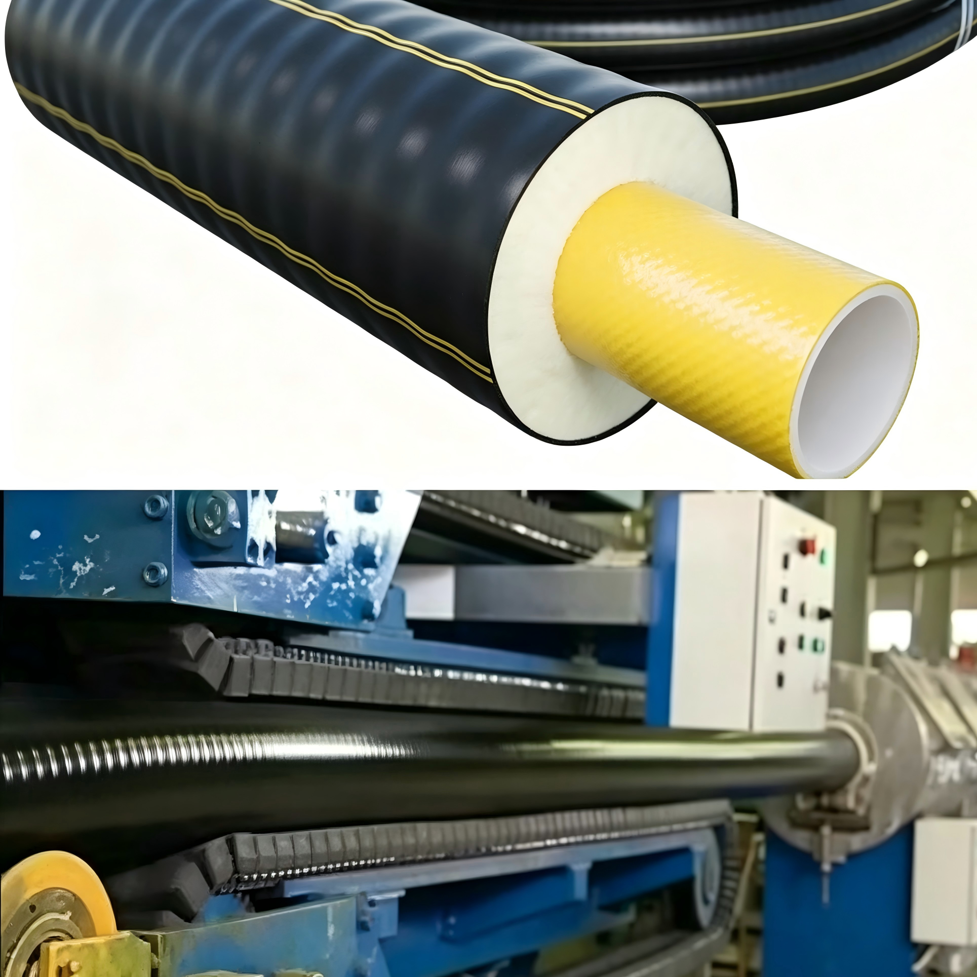 Pert Flexible Pipe Making Machine for High-Quality Pre-Insulated Solutions