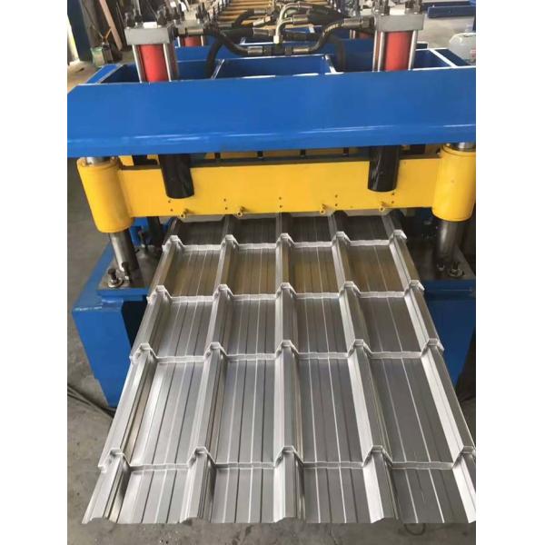 Metal Trapezoidal Step Roof Tile Roof Roll Forming Machine
