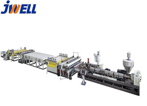 Hollow Profile Plastic Extrusion Line , Polyethylene Extrusion Machine PC PP PE