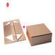 FSC Recyclable Varnishing Cardboard Folding Gift Boxes For Armbands