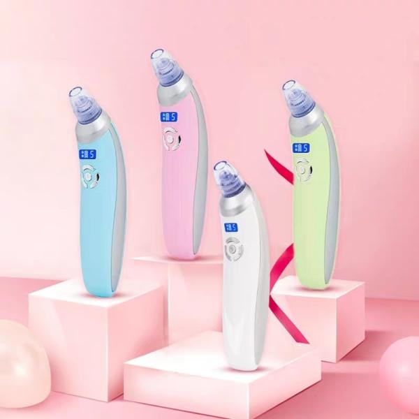 Portable Electric Facial Pore Vacuum Blackhead Remover With Big LED Display