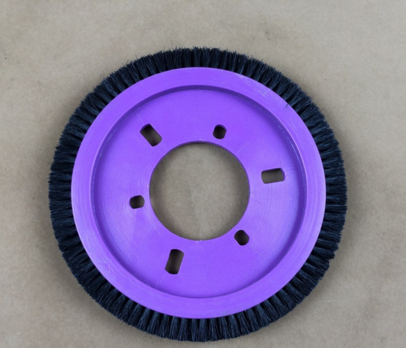 LK Stenter Textile Brush Roller Balancing OD20cm Stenter Machine Spare Parts