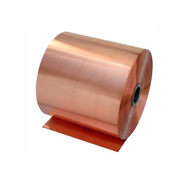 Produtos de cobre de 1 mm, 1,5 mm e 3 mm, Faixa de cobre puro de alta ductilidade