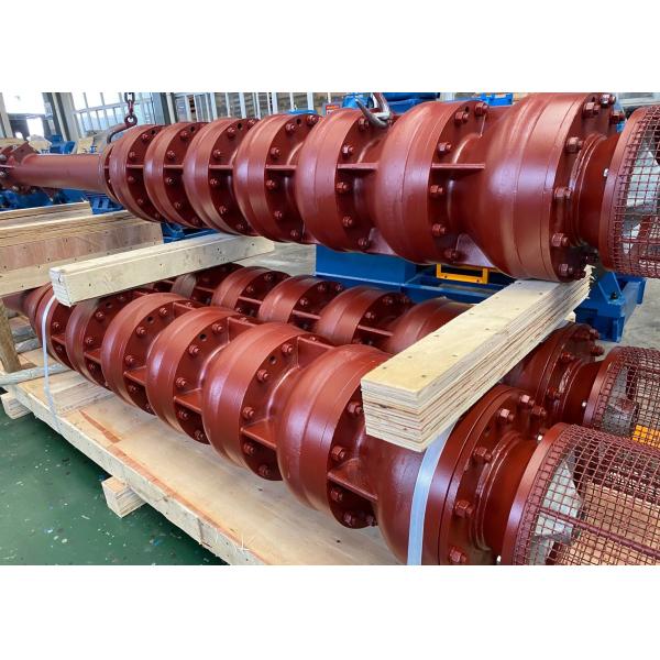 60HZ Electric Motor Driven Vertical Turbine Fire Pump 400GPM 227PSI