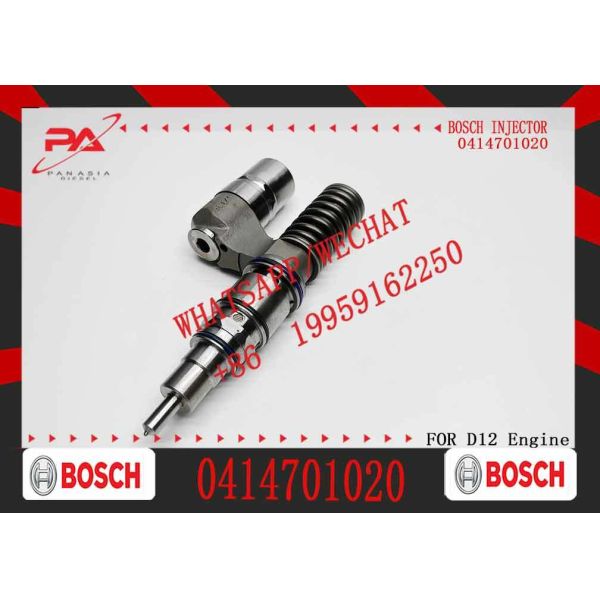 Diesel Unit Fuel Injector 0414701080 0414701020 0414701028 0414701081 1440580 2146271 0574394 for DC12 DC16 Engine
