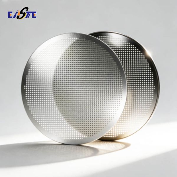 Custom Etched Filter Mesh with High-Flow, Ultra-Fine Design for Lab, Pharma, Coffee Machine & HVAC