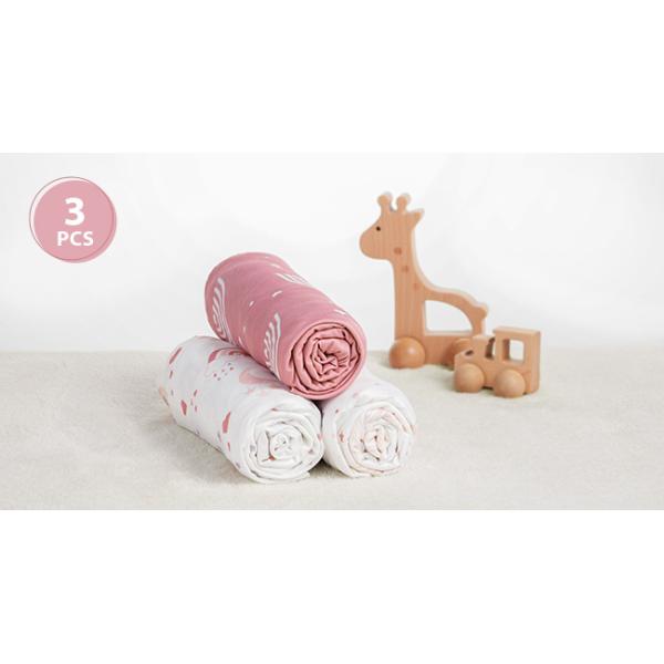 3 Pack Microfiber Baby Crib Sheets 52x28 or 38x26 Inches