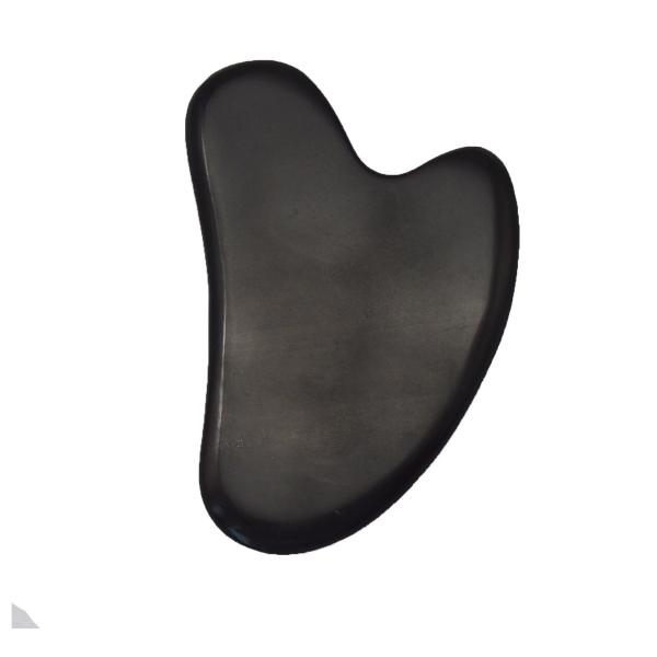 Heart Shape Bian Stone Jade Guasha Stone Gua Sha Tools with Timing Control Function and 78*54*5mm Measurement