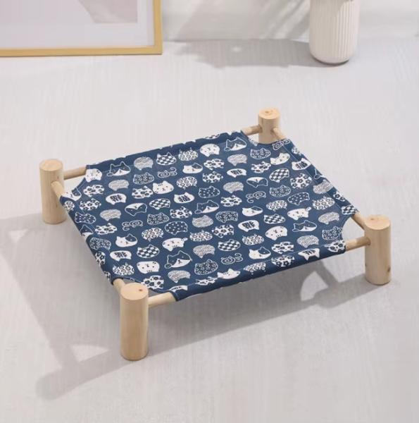 Wooden Pet Hammock Beds Disassembled Dog Hammock Bed Sustainable