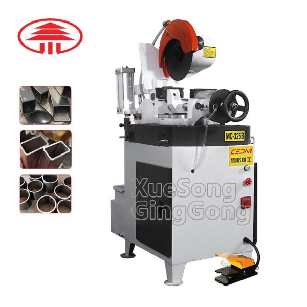 325B Semi Automatic Pipe Cutting Machine Pneumatic Circular Saw Cutter Metal Pipe Cutter