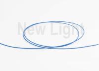 Material azul do cabo de fibra ótica TPEE da palavra simples FTTH para o cabo de conexão de construção