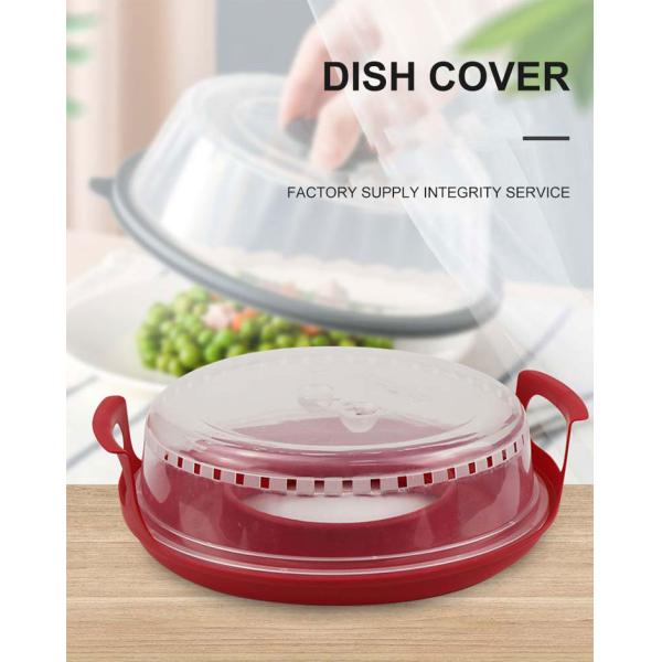 Simple Style Plastic Insulation Food Cover with Tray BPA Free and Microwave Heating Ready