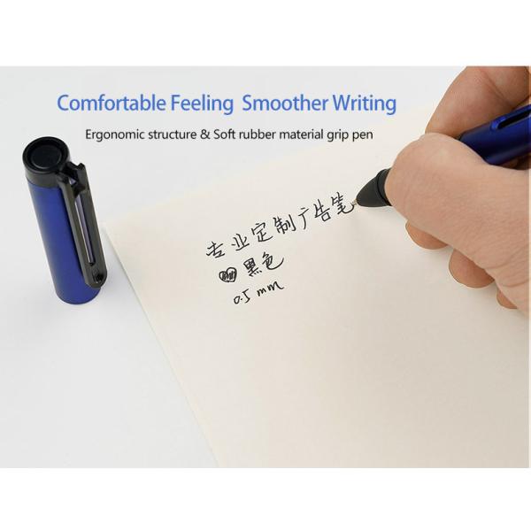 Multi Color Plastic Creative Gel Ink Pen Metallic Painting Advertising Signature Pen