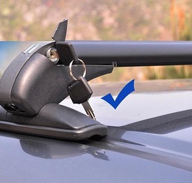 шкаф багажа крыши сплава ODM 2pcs ВЗГЛЯДА 3U для SUV CRV