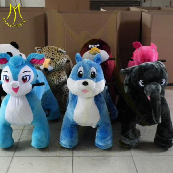 Hansel  amusement park equipment mechanical walking animal bike electric power wheels ride on kids car baby horse rider