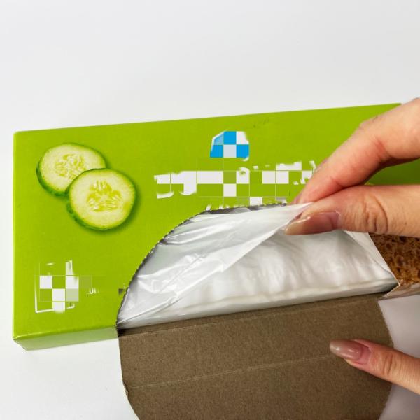 Прозрачные мешки из HDPE для овощей Противоположные мешки из HDPE/LDPE/LLDPE для супермаркетов