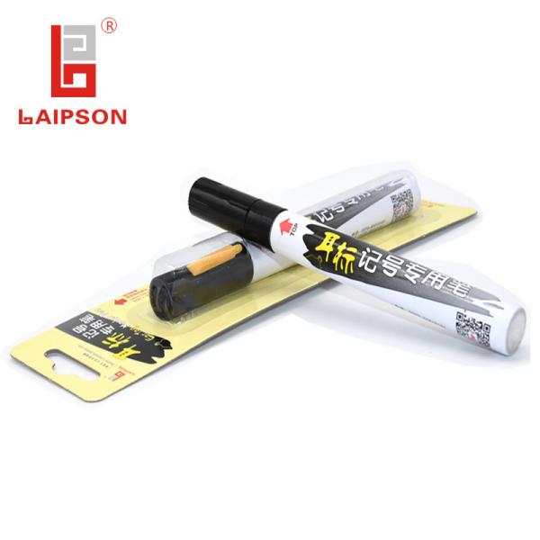 Résistant UV noir permanent du stylo de marqueur de marque d'oreille 145mm*16mm pour des bétail de moutons de porc