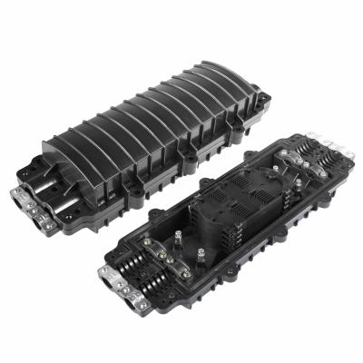 Horizontal Fiber Splice Closure 96F High Capacity 24 Fiber Aerial Splice Case