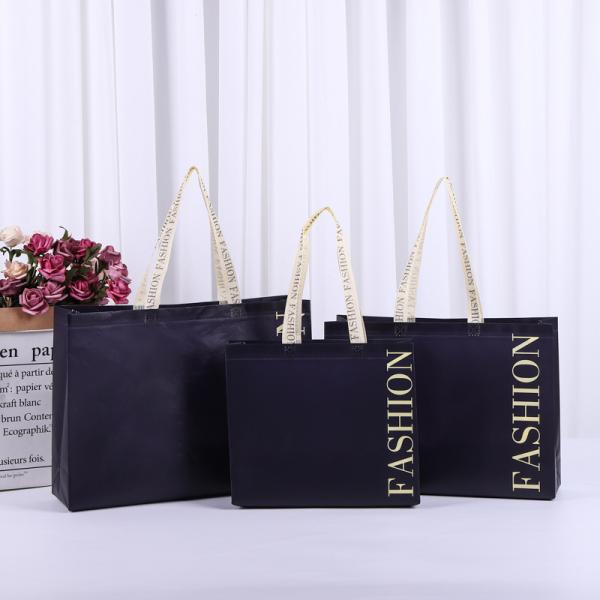 Custom Logo Printed Non-Woven Tote Bag Newest Fashionable Style for Campaigns