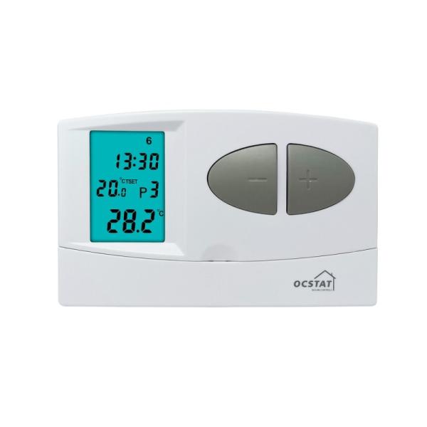 Riseem Battery Supply Temperature Control Heating 7 Day Programmable Wired Digital Room Thermostat With 230V