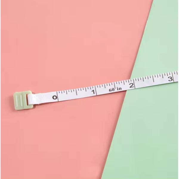 1.5м портативный ключик мини лента для здоровья и фитнеса 60 дюймовая квадратная пластиковая лента с вашим логотипом