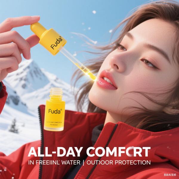 Huile essentielle réparatrice pour les lèvres, antigel naturel, ne durcit pas à -20°C