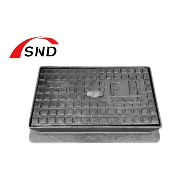E600 F900 ISO9001:2015 Ductile Iron Surface Box Water Meter Box for Pipeline Facilities