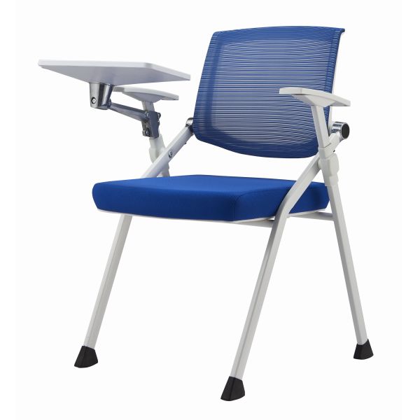 Mesh Student Computer Room Chair Foldable With Writing Table