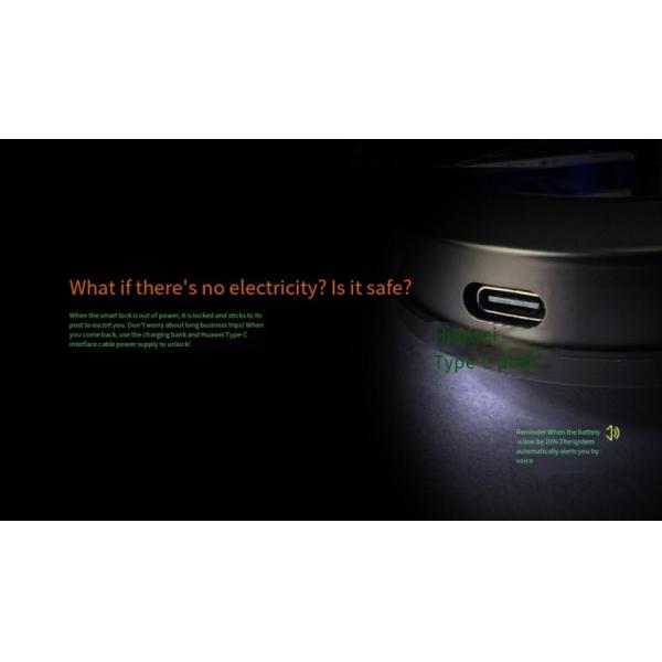 ELA E-556 Automatic Door Smart Lock Opens By Touch Without Pressing Handle
