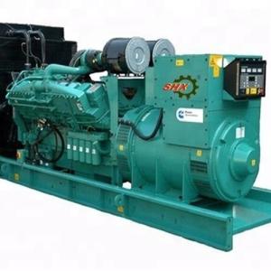 O sabre Dg de 1500 Kva ajustou gerador diesel do consumo de combustível de