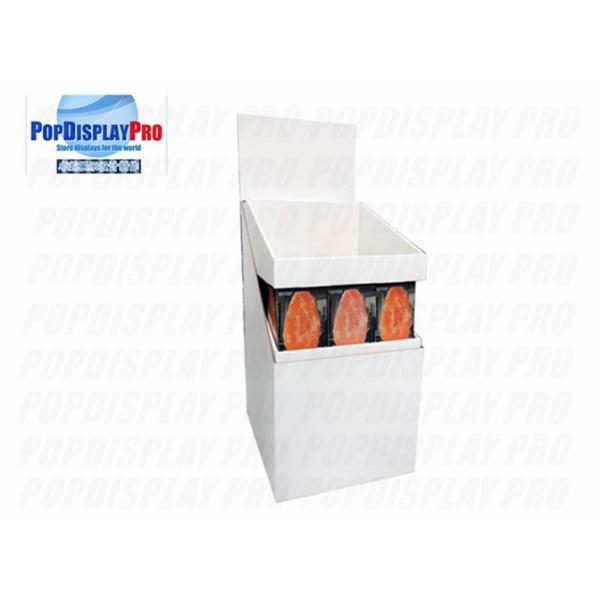 2 временного дисплеев пола картона подносов визуальных эффективных для лампы соли