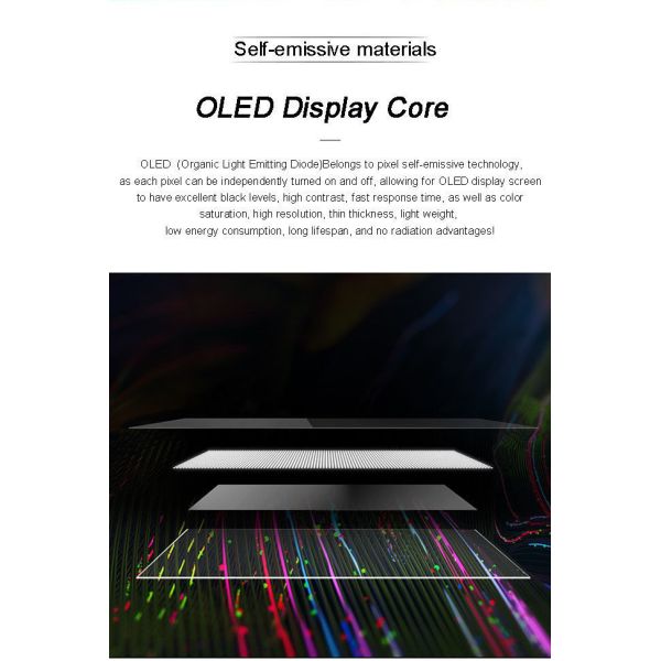 55 inch Retail Store Clear OLED Screen Interactive LG OLED Transparent TV