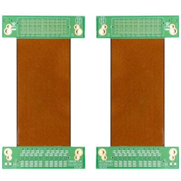 Маска припоя зеленого цвета золота погружения изготовления PCB гибкого трубопровода FR4 TG170 твердая