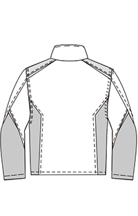 Breathable регулируемая куртка Softshell кромки отделяемая
