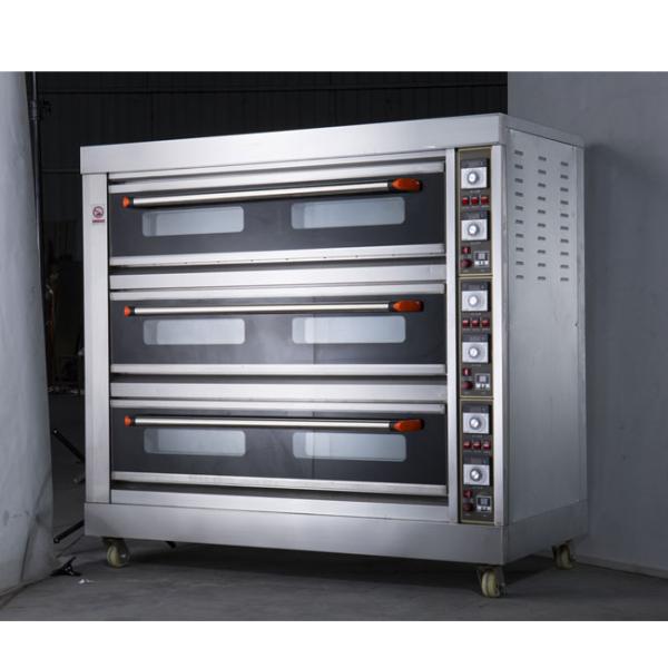 9 подносов 1,2 электрической Kg/H манипуляции цифров печи газа