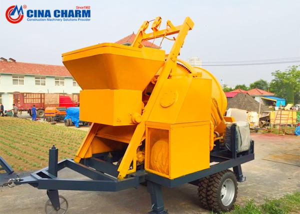 Electric Type JBS30 concrete mixer pump Mobile Concrete Mixer Pump with 100m free pipe
