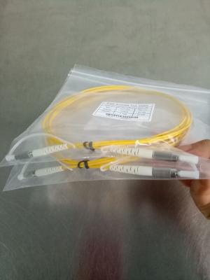 OS2 Fiber Optic Patch Cables , DIN - DIN UPC Simplex Singlemode Optical Fiber Jumper 