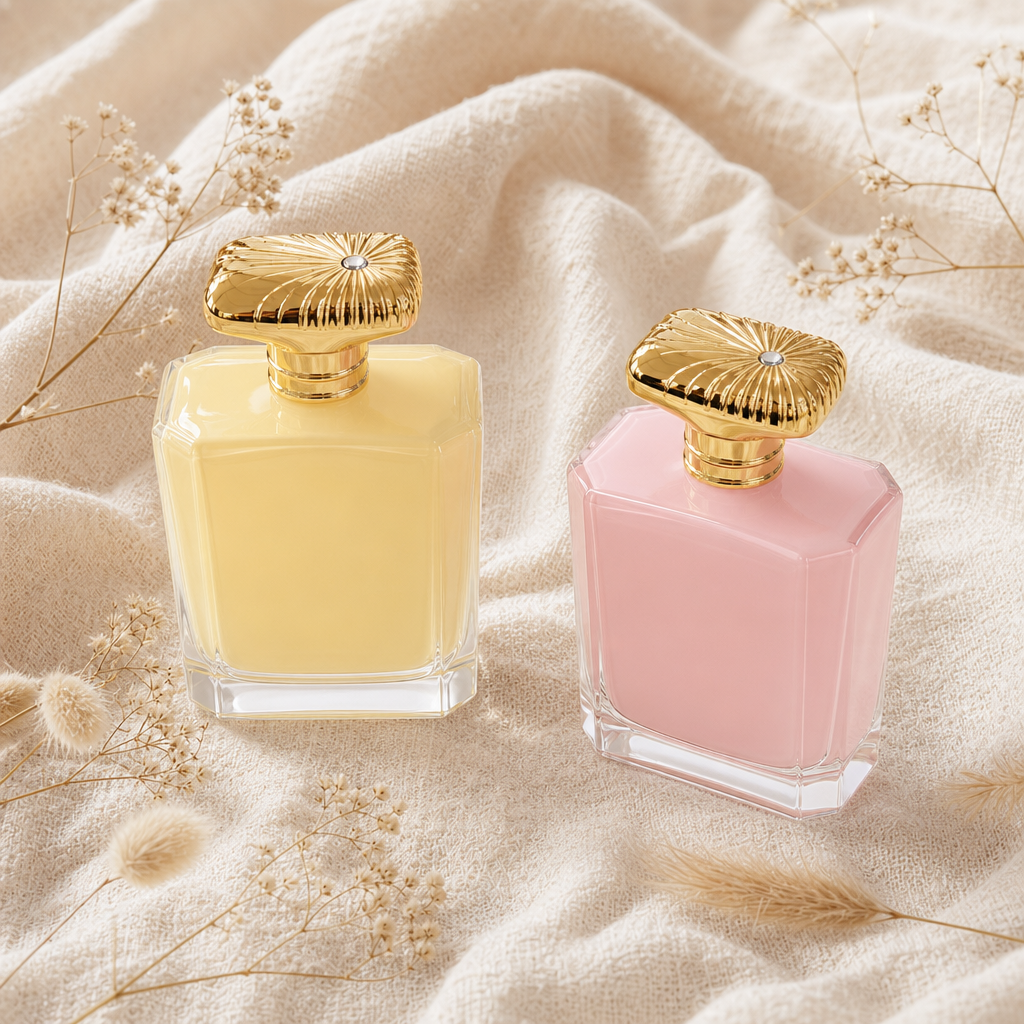 Anding Wholesale Premium Frosted Empty Luxury Glass Low Moq 100ml Custom Perfume Bottle Botella De Perfume