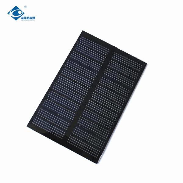 0.5W PET semi-flexible solar panel ZW-563855 Foldable Lightweight Mini Solar Panels 5.5V
