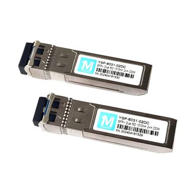 1310nm LC DDM SMF 6GB Optical Module Singlemode SFP Module SFP 6G 2km for Speed FTTX Applications and Solutions