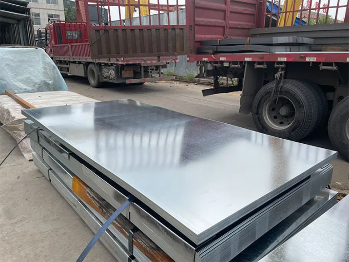 2300mm Galvanized Zinc Steel Roofing Plate Gauge 17 18 Thick Cold Rolled