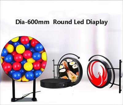 Round Led Display P4.28 dia-600mm Double Sided Circular LED Display