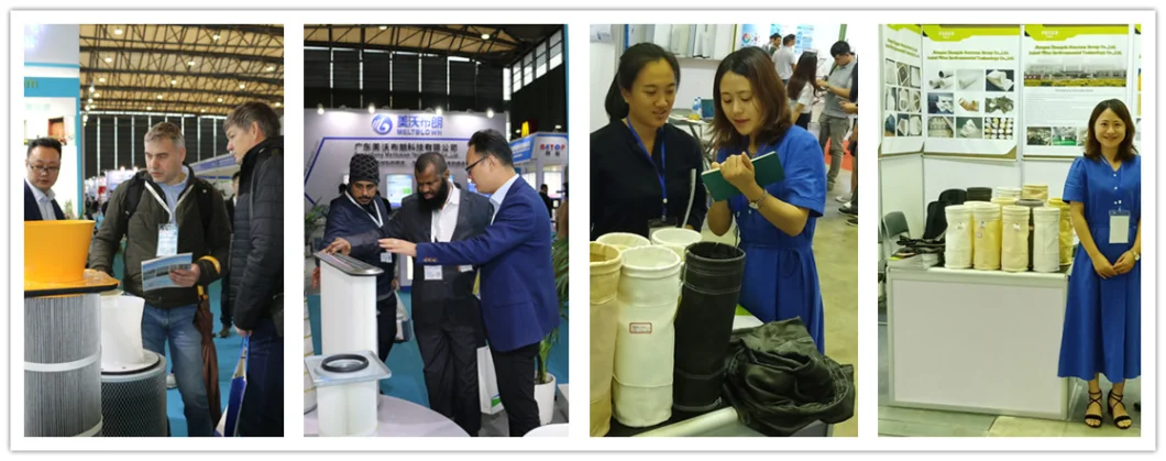 Промышленная ткань фильтра PPS Aramid P84 PTFE для сборника пыли
