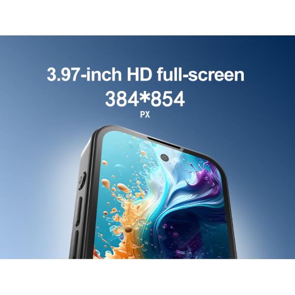 Android 12.0 4 64GB 4G LTE Type-C OTG 3.58''Screen Small Phone 2000mAh Face ID SOYES Q333 Battery type Built in battery