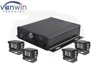 4ch GPS SD Registrador de automóviles con rastreo GPS